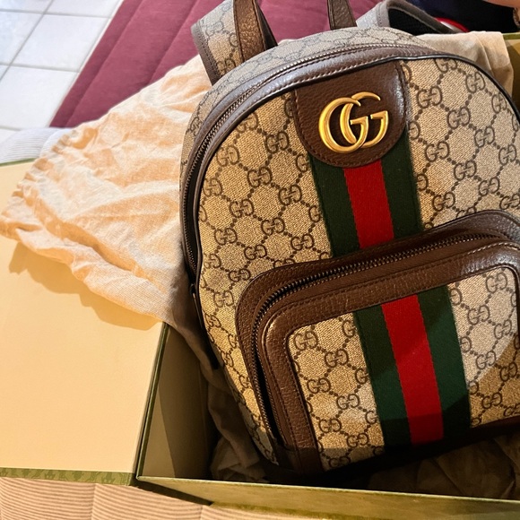 OPHIDIA GG SMALL BACKPACK - Picture 2 of 2